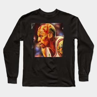 rodman crazy Long Sleeve T-Shirt